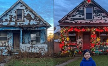 Boy Decorates Lonely Neighbor’s House for Xmas, Learns His Estranged Granny Lives There – Story of the Day