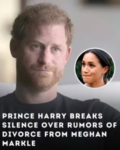 Prince Harry Breaks Silence Over Rumors Of Divorce From Meghan Markle