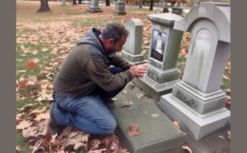 Man Visits Mom's Grave, Sees a Tombstone with His Name and Photo of a Child Nearby — Story of the Day