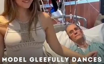 Model Gleefully Dances Next To Elderly Boyfriend’s Hospital Bed After Being Named In His Will