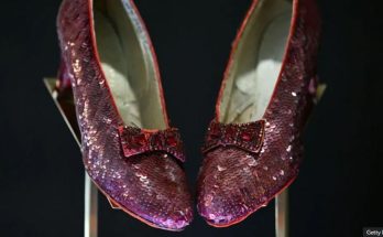 Dorothy's ruby slippers sell for $28m at auction