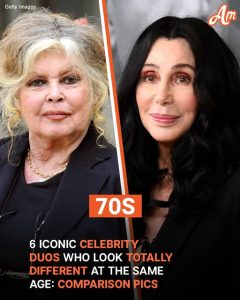 6 Celebrity Duos Who Look Totally Different at the Same Age