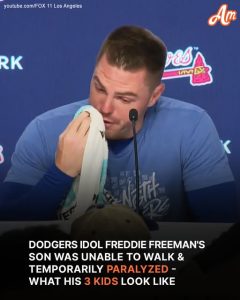 What Dodgers Idol Freddie Freeman's 3 Kids Look Like - Pics of Sons, Including Boy Who Was Paralyzed at 3