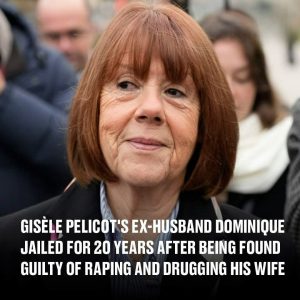 Gisèle Pelicot's ex-husband Dominique jailed for 20 years after being found guilty of raping and drugging his wife