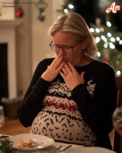 My MIL Showed Up to Thanksgiving Dinner Hiding Something Under Her Sweater — Everyone Went Pale When Her Secret Was Revealed