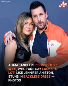 Adam Sandler & 'Bombshell' Wife Jackie Slay at the Red Carpet in Matching Black Outfits, Igniting Buzz