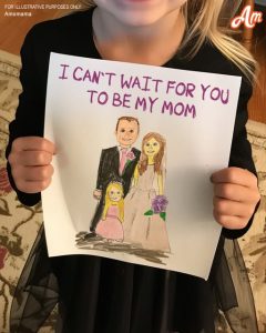 My 7-Year-Old Drew a Picture of My Husband with Another Woman and Wrote, 'I Can't Wait for You to Be My Mom'