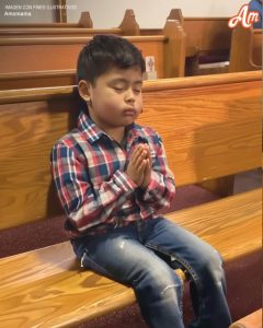 Orphan boy prays in church for his mother to come for him: "I came for you," he hears one day - Story of the day