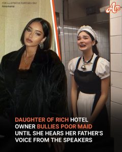 Rich Hotel Owner’s Daughter Mocks Poor Maid until She Hears Dad Addressing Her over Loudspeaker — Story of the Day