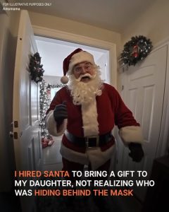 Woman Sees the Face of the Santa She Hired and Realizes the Past She Feared Has Caught up with Her — Story of the Day