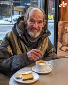 Homeless Man Asked Me to Buy Him Coffee on His Birthday — Hours Later, He Sat Next to Me in First Class