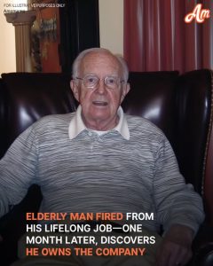 Old Man Is Fired from His Life-Long Job, Month Later Becomes Owner of the Company – Story of the Day