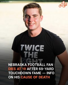 Jack Hoffman, Nebraska Cornhuskers Fan Known for 'The Run,' Dies at 19 — Details About His Death