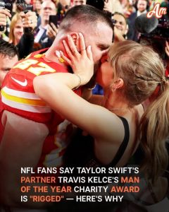 Chiefs Star Travis Kelce Wins 2024 Walter Payton Man of the Year 'Charity Challenge,' Drawing Criticism