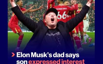 Elon Musk’s Dad Says Son Expressed Interest In Buying English Football Club Liverpool