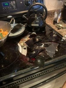 Do not do this on your glass stove