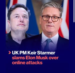 UK PM Keir Starmer Slams Elon Musk Over Online Attacks