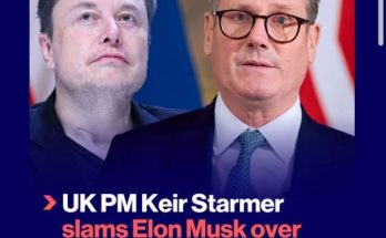 UK PM Keir Starmer Slams Elon Musk Over Online Attacks