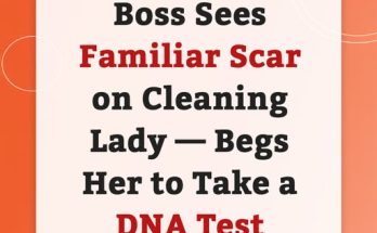 Boss Sees Scar on His Cleaning Lady and Tearfully Throws Himself into Her Arms – Story of the Day