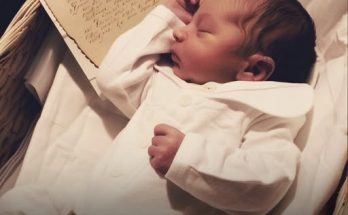 Husband Returns from Business Trip and Sees Newborn Baby on Table with Two Notes beside — Story of the Day
