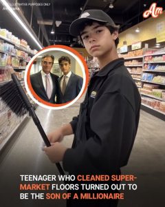 Rich Man Enters Grocery Store & Sees His Son Mopping Floor There – Story of the Day