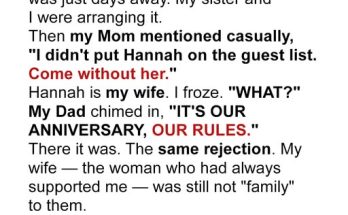 My Parents Refused to Invite My Wife to Their Anniversary Party – So I Made Sure They Finally Respected Her
