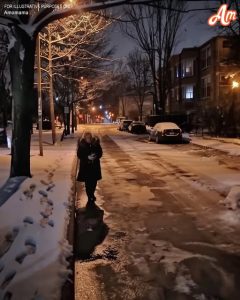 I Found an Elderly Woman on the Roadside on a Snowy Christmas Eve & Took Her Home — Days Later, a Luxury Decorated SUV Pulled up to My Door